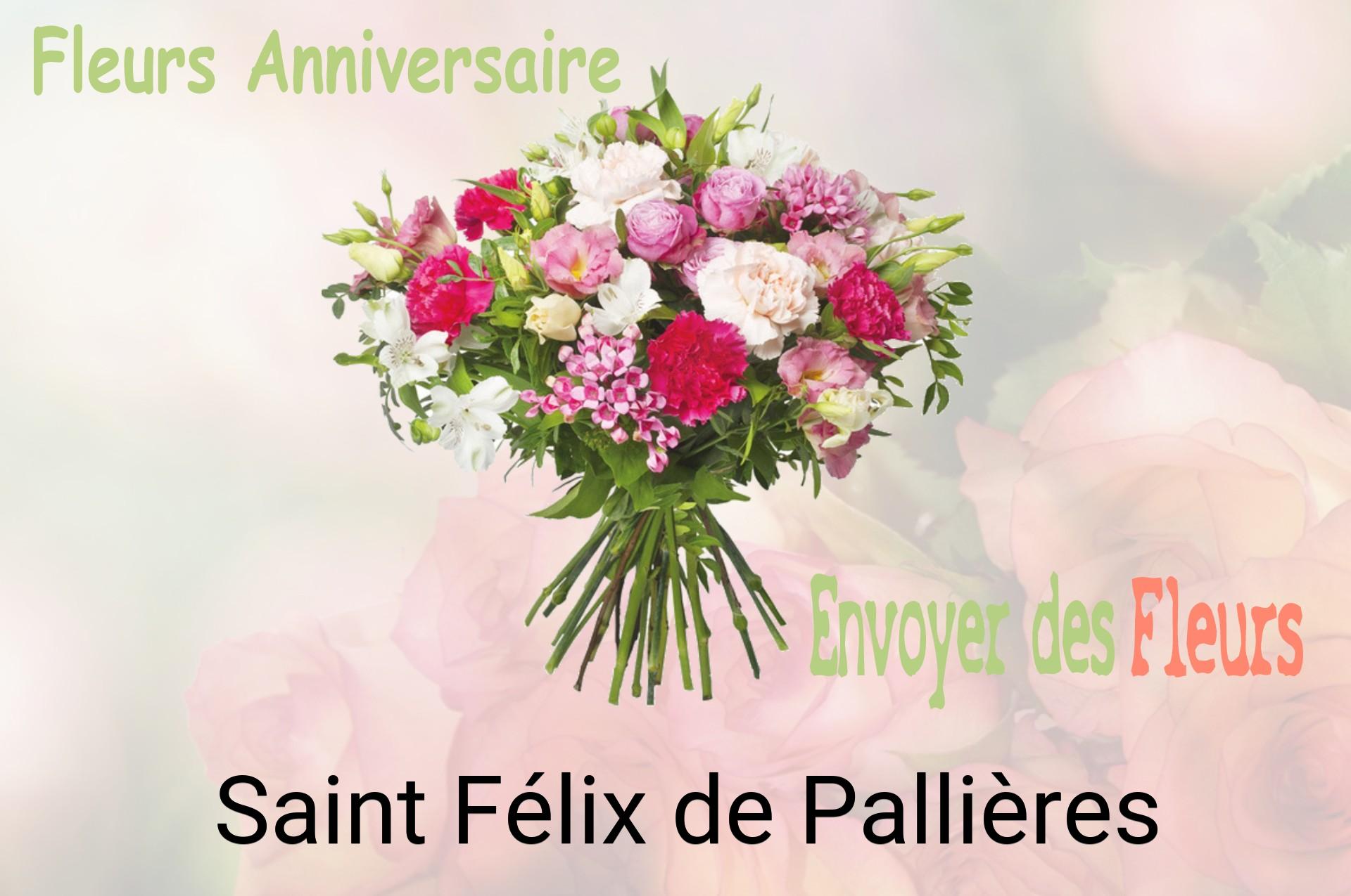 Bouquet de fleurs d’anniversaire livré à Saint-Félix-de-Pallières